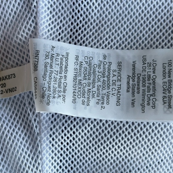 J. Crew Blue and White Board Shorts Quick-Dry Swimwear - Picture 11 of 13